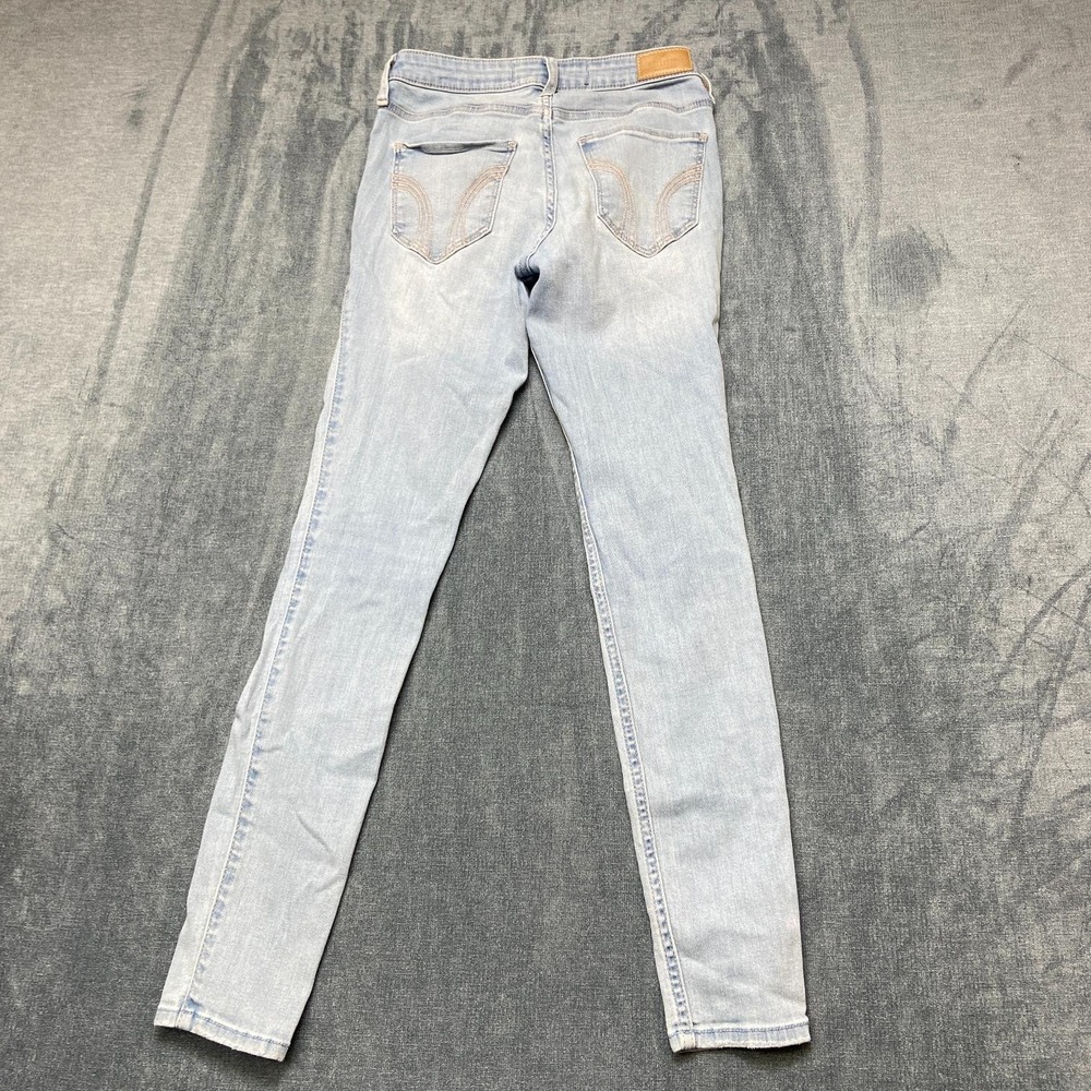 Hollister Jeans Womens 3R 26x28 Blue Denim Soft Stretch High Rise Super Skinny